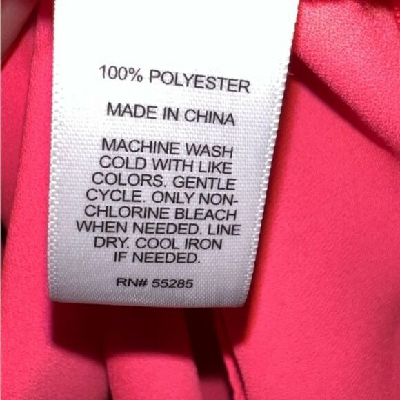 Express Open Back Tank Top Hot Pink - Picture 8 of 9